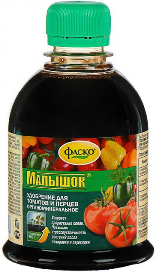 Удобрение для рассады томатов и перцев «Малышок»