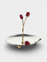 Подставка для пирожных «Три тюльпана» - Фото 2