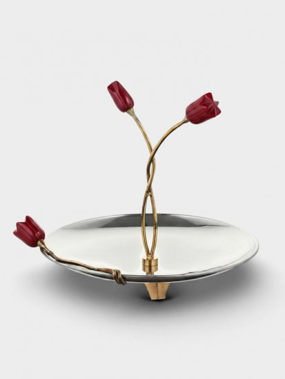 Подставка для пирожных «Три тюльпана»