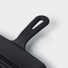 Сковорода на деревянной подставке «Квадрат. Гриль» - Фото 4