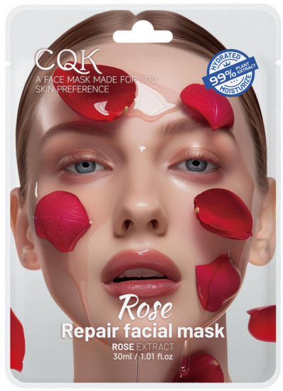 Маска для лица тканевая с экстрактом розы «Rose Repair Facial Mask»