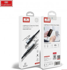 Кабель AUX ET-AUX39 Jack (M) - Lightning (M) - Фото 1