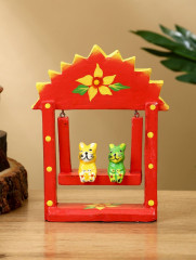 Сувенир «Зайки на качелях» - Фото 1