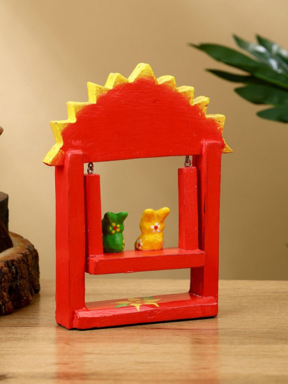 Сувенир «Зайки на качелях»