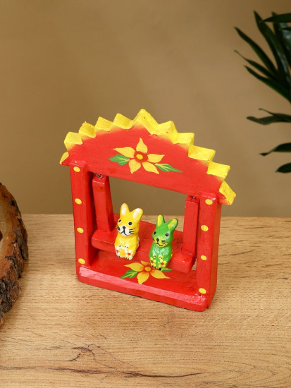 Сувенир «Зайки на качелях»