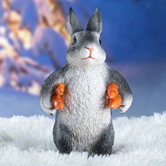 Фигура «Зайка несет морковь» - Фото 5