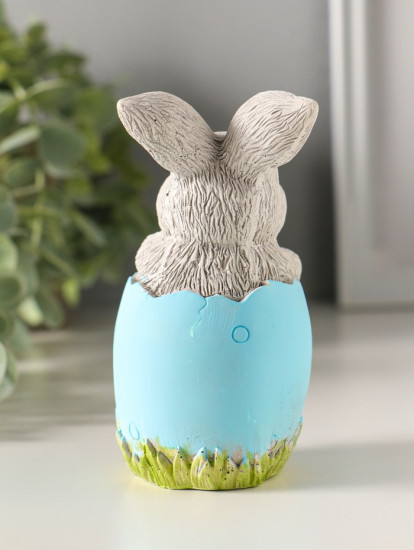 Фигурка «Заяц пасхальный с букетом»