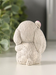 Фигурка «Кролик с цветком» - Фото 2