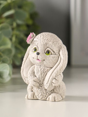 Фигурка «Кролик с цветком» - Фото 3