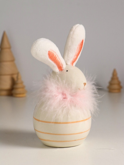 Фигурка «Зайчик с пухом