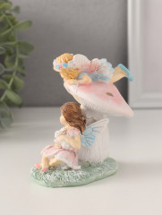 Фигурка «Девочки-феи с грибочком и кроликом» - Фото 2