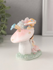 Фигурка «Девочки-феи с грибочком и кроликом» - Фото 4