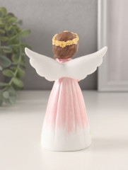 Фигурка«Девушка-ангел в розовом платье, с жёлтыми незабудками» - Фото 2