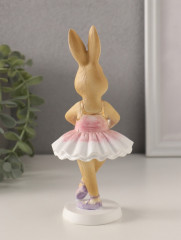 Фигурка «Зайка-балерина в бело-розовой пачке» - Фото 2