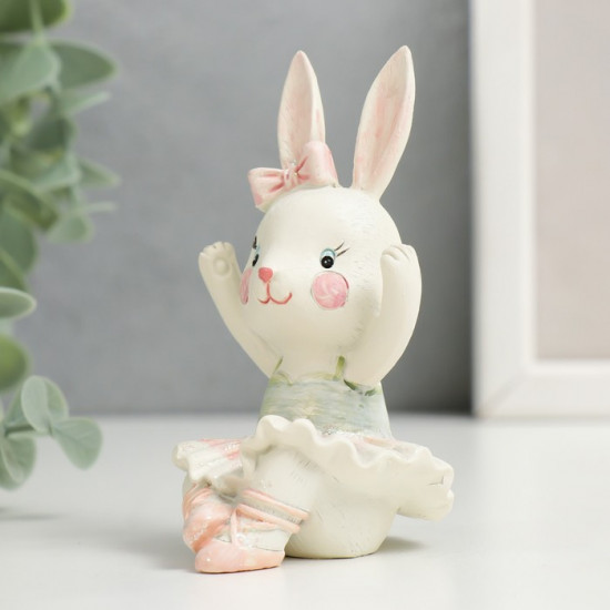 Фигурка «Зайка-балерина сидит»