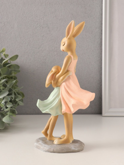 Фигурка «Зайки. Мама с дочкой»