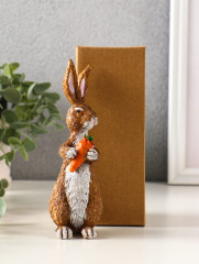 Фигурка «Кролик с морковью» - Фото 4