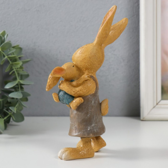 Фигурка «Мама Зайка с зайчонком»