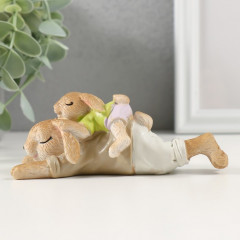 Фигурка «Милые зайки спят» - Фото 3