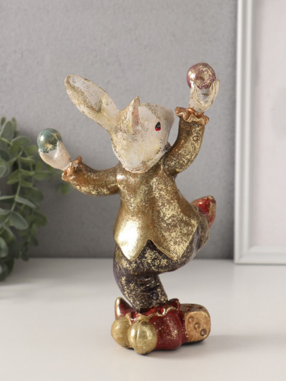 Фигурка «Цирковой кролик-жонглёр»