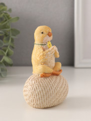 Фигурка «Цыплёнок на яйце: дзен» - Фото 1