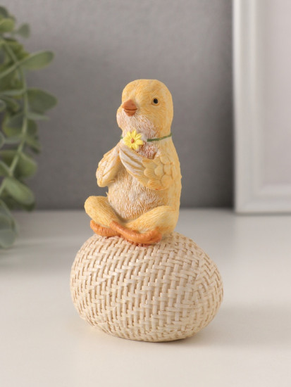 Фигурка «Цыплёнок на яйце: дзен»