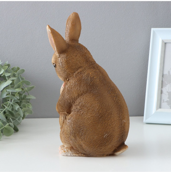 Фигурка «Зайчиха с зайчонком»