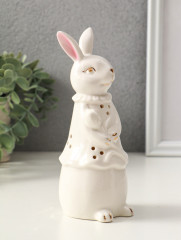 Фигурка светящаяся «Зайка с тюльпаном» - Фото 3