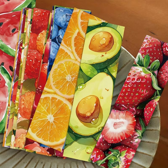 Набор закладок для книг «Сочность»