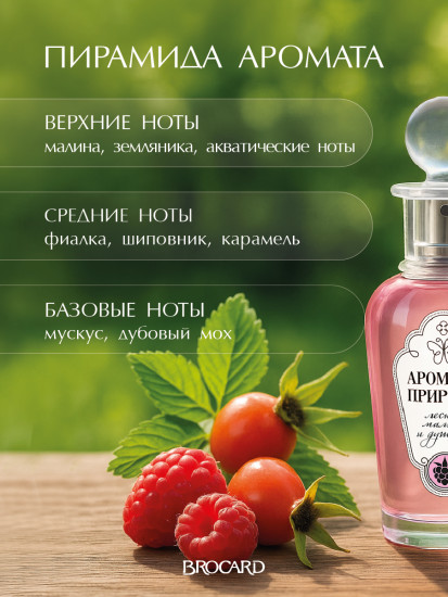 Туалетная вода «Лесная малина и душица»