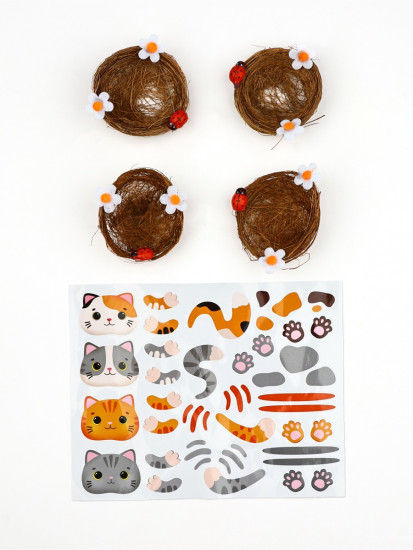 Набор для декорирования яиц «Котики»