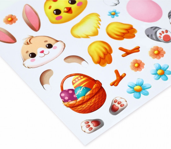 Набор для декорирования яиц на пасху «Зверята»