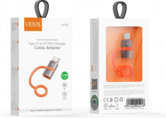 Переходник USB TypeC (M), Lightning (F), AL1127 - Фото 1