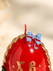 Свеча декоративная «Пасхальное яйцо в корзинке» - Фото 4