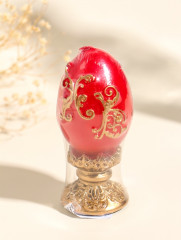 Свеча декоративная «Пасхальное яйцо вензельное» - Фото 5