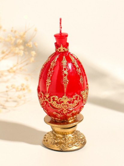 Свеча декоративная «Пасхальное яйцо с орнаментом»