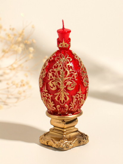 Свеча декоративная «Пасхальное яйцо с орнаментом»