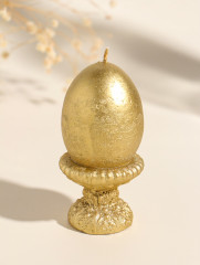 Свеча пасхальная «Яйцо на подставке ХВ» - Фото 2