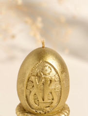 Свеча пасхальная «Яйцо на подставке ХВ» - Фото 4