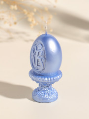 Свеча пасхальная «Яйцо на подставке ХВ» - Фото 3