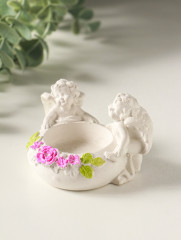 Подсвечник «Ангелы с цветами» - Фото 3