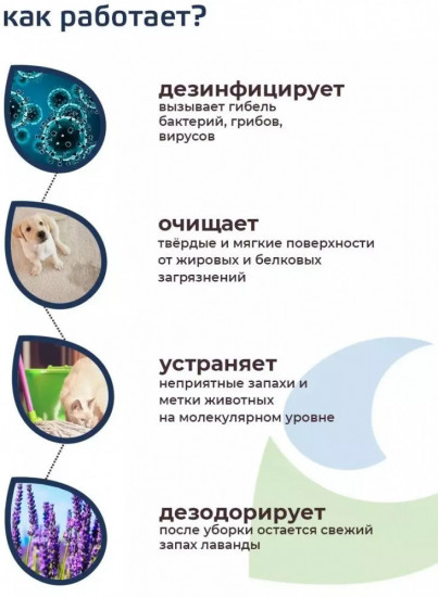 Средство для дезинфекции и уборки