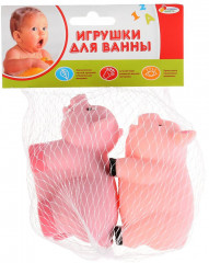Набор игрушек для купания «Свинки» - Фото 1