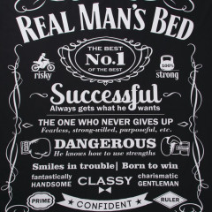 Комплект постельного белья «Real Man» (1,5-спальный, ранфорс, 2 наволочки 50×70) - Фото 5