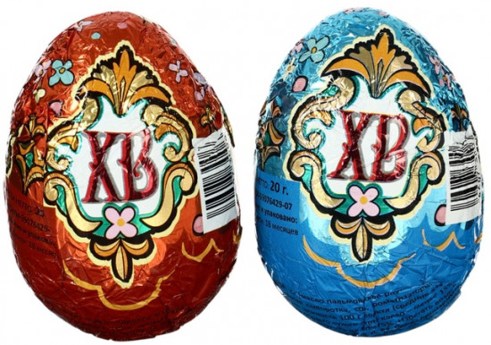 Шоколадное яйцо «Сундучок»