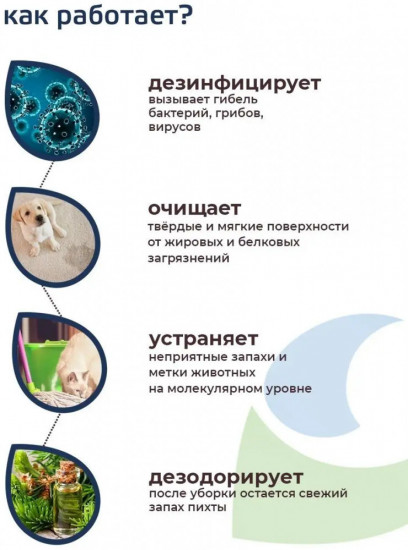 Средство для уборки и дезинфекции помещений с запахом пихты