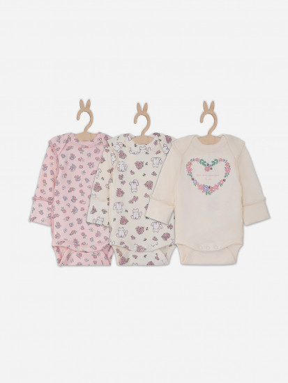 Комплект боди для девочек