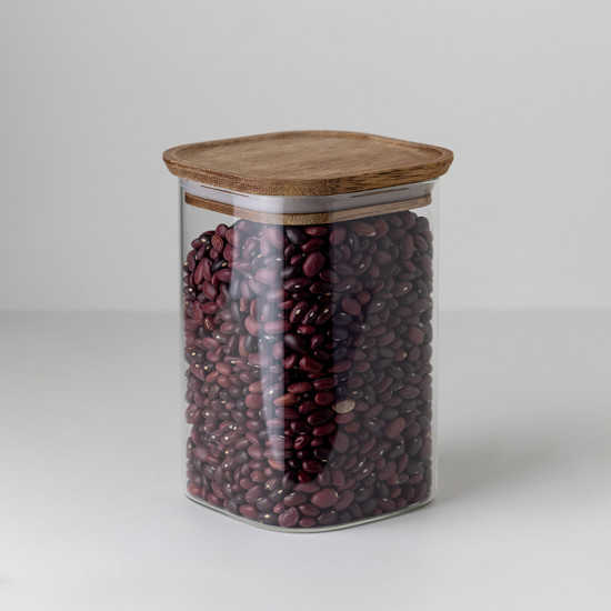 Банка для сыпучих продуктов «Glass Acacia»