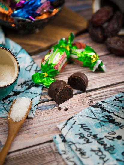 Конфеты Микс «Фрукты шоколадные»