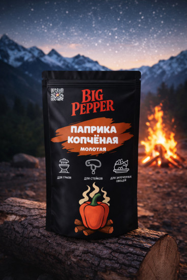 Набор приправ «Паприка копчёная молотая и перец красный острый молотый»